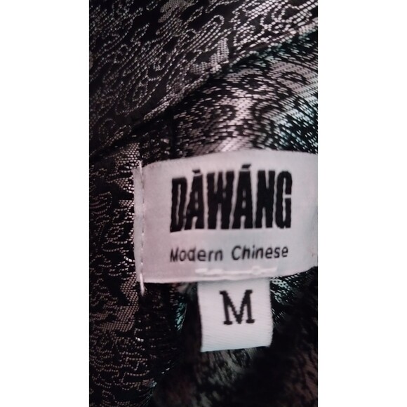 Dawang Yan Asymmetrical Sleeveless Silver Mini Dress Sz Med Womens Party Dress - Picture 5 of 8